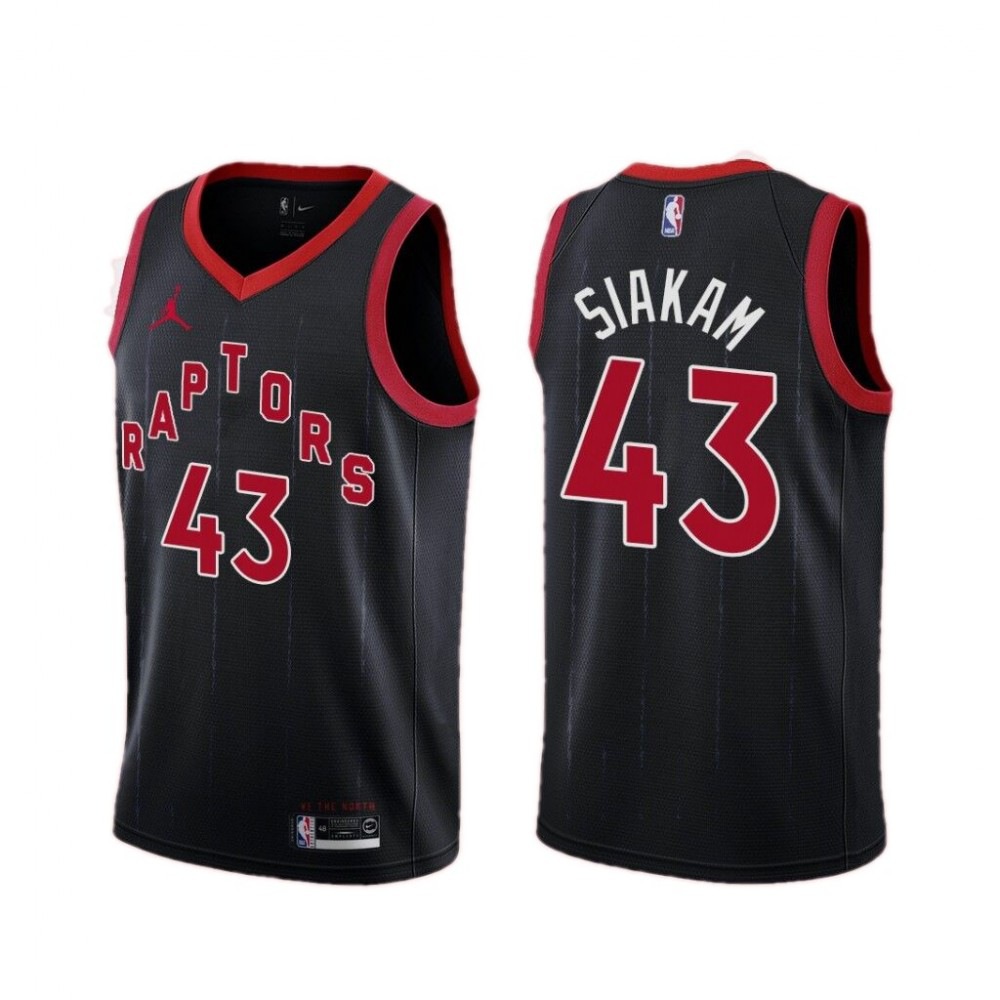 Men's Toronto Raptors Pascal Siakam #43 Jordan Blue 2021 Swingman NBA Jersey - Statement Edition-Pro Kit Vault | Brand New 26/27 Sports Jerseys